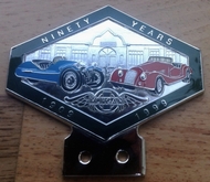 badge Morgan :MSCC Ninety years black rim badge Morgan :MSCC Ninety years black rim